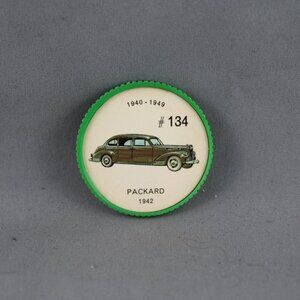 Jello Car Coins -- #134 of 200 - The Packard